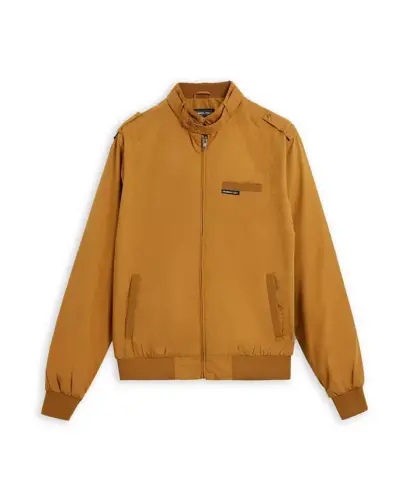 Men's Classic Iconic Racer Jacket (Slim Fit - Wheat - 25