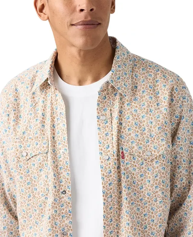 Men's Classic-Fit Western Shirt - Carsen - 5