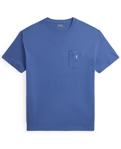 Men's Classic-Fit Crewneck Pocket T-Shirt-Old Royal - 5