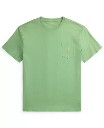 Men's Classic-Fit Crewneck Pocket T-Shirt - Outback Green - 5