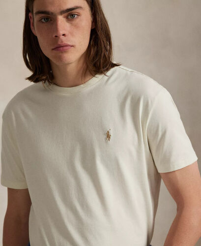 Men's Classic-Fit Crewneck T-Shirt - ParcModazoneent Cream - 3