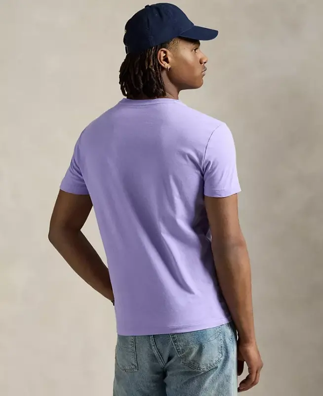 Men's Classic-Fit Crewneck T-Shirt - Sky Lavender - 4