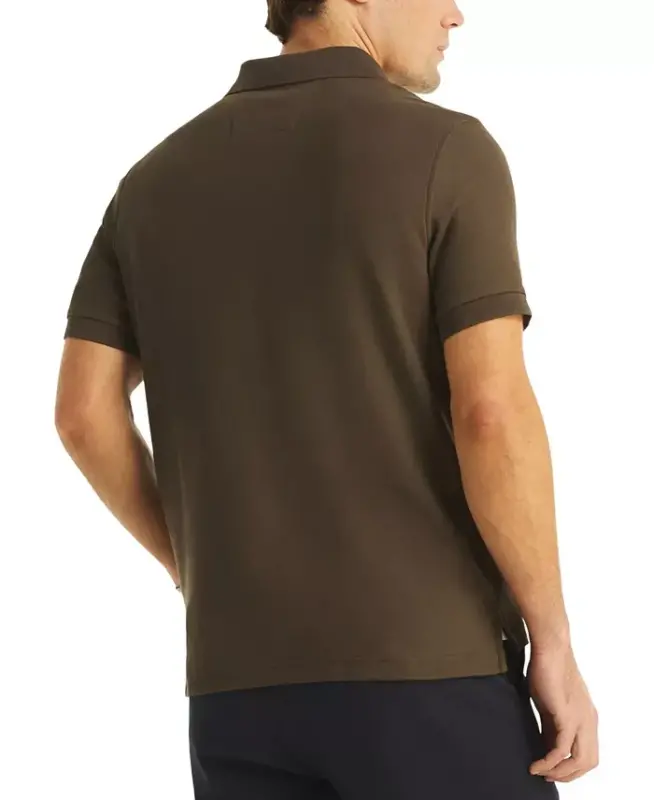 Men's Classic-Fit Deck Polo Shirt - Coffee Bottom - 3