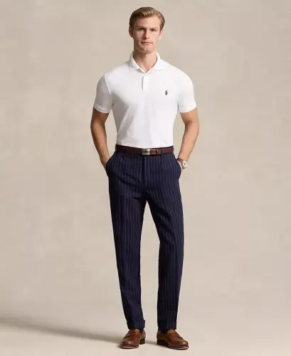 Men's Classic-Fit Stretch Mesh Polo Shirt - POLO RALPH LAUREN (1)