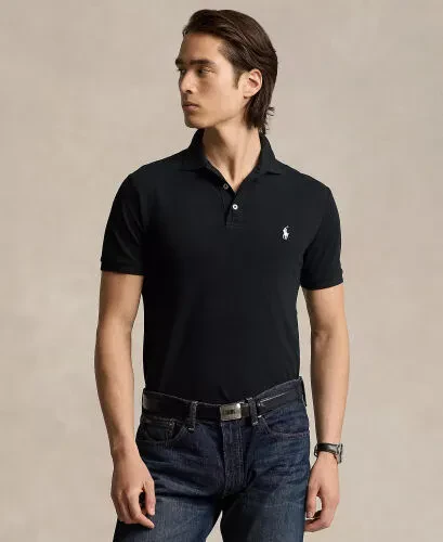 Men's Classic-Fit Stretch Mesh Polo Shirt - POLO RALPH LAUREN