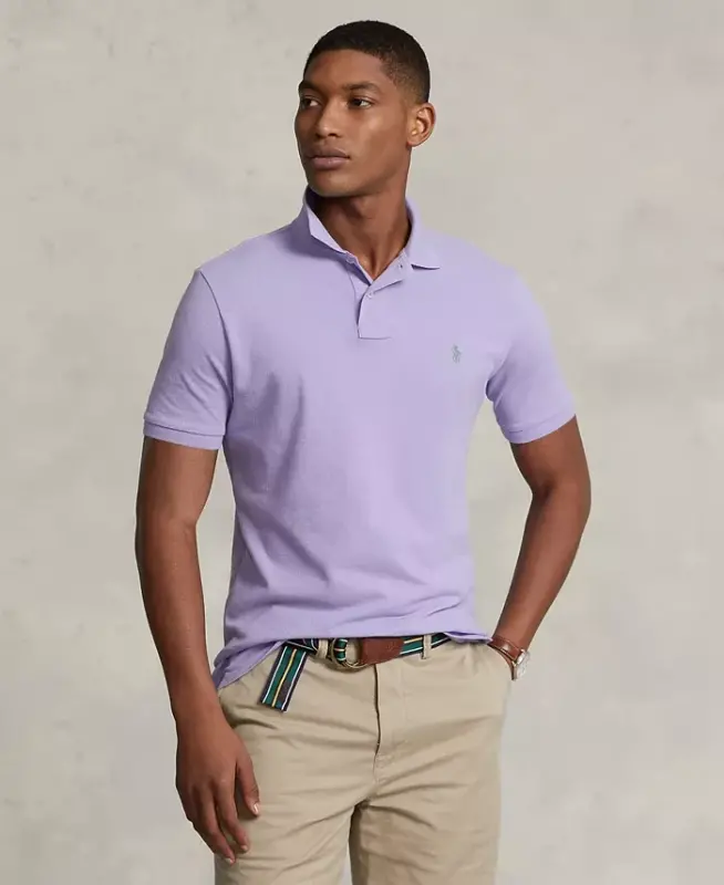 Men's Classic-Fit Mesh Polo - POLO RALPH LAUREN