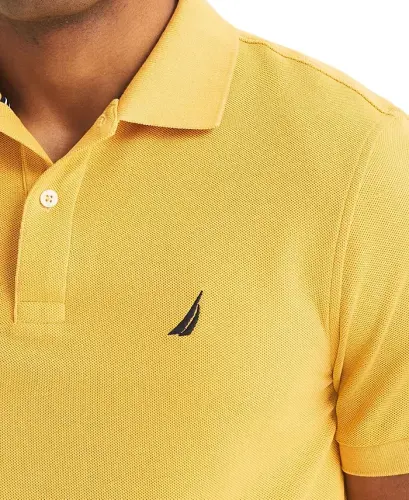Men's Classic-Fit Deck Polo Shirt - Emperor Gold - NAUTICA (1)