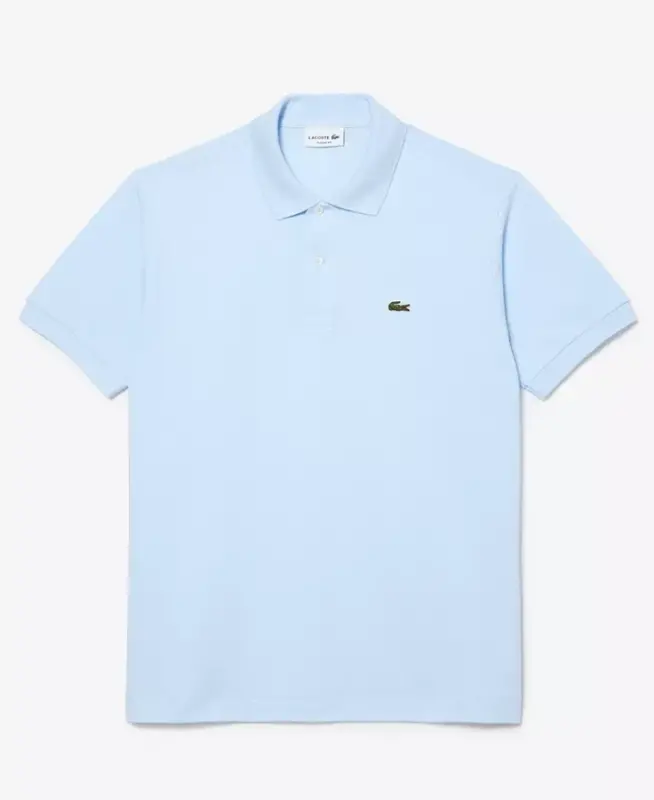 Men's L.12.12 Classic-Fit Short-Sleeve Piqué Polo Shirt - T01 - Rill Light Blue - 5
