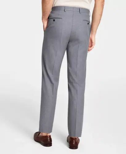 Men's Classic Fit Performance Dress Pants - Gray - 3
