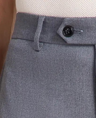 Men's Classic Fit Performance Dress Pants - Gray - 5
