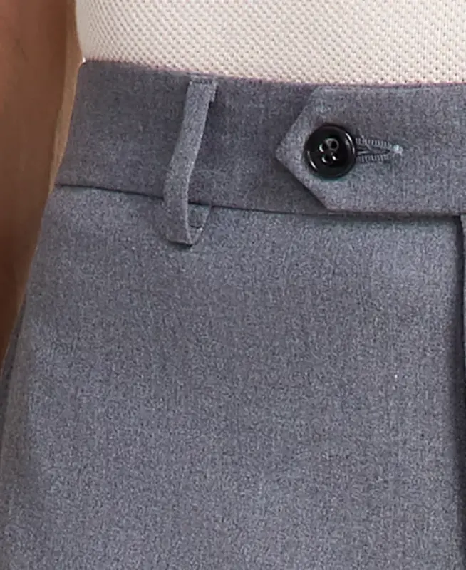 Men's Classic Fit Performance Dress Pants - Gray - 5