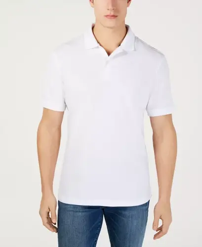 Men's Classic Fit Performance Stretch Polo, Created for Modazone 