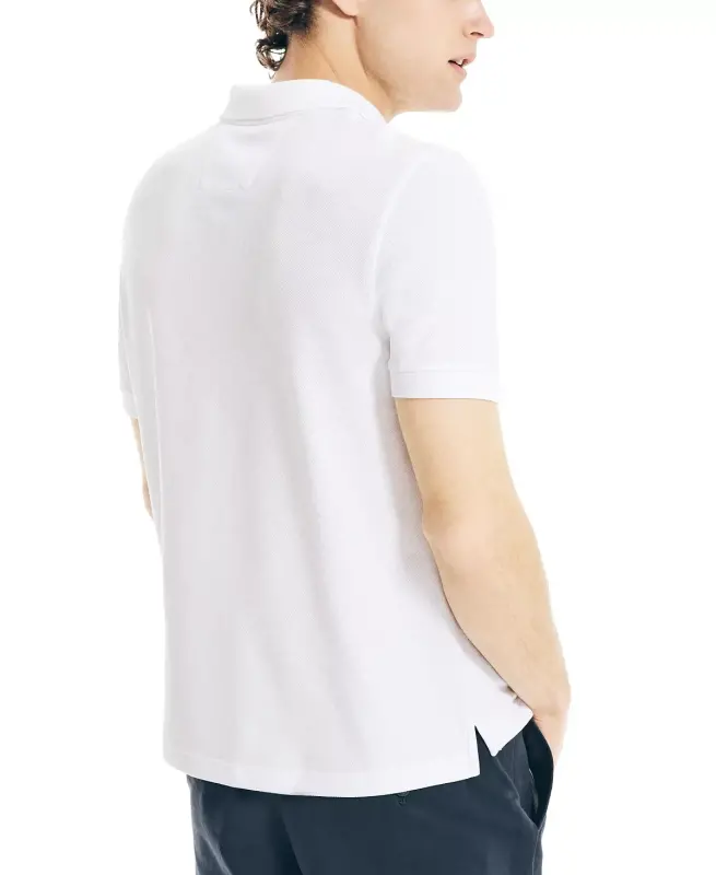 Men's Classic-Fit Performance Deck Polo Shirt - Bright White - 2