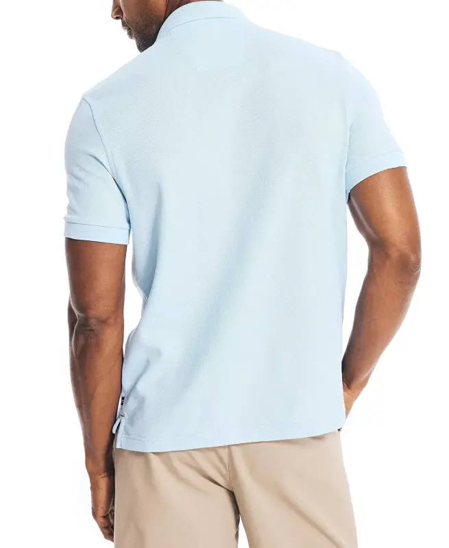 Men's Classic-Fit Performance Deck Polo Shirt - Noon Blue - 2