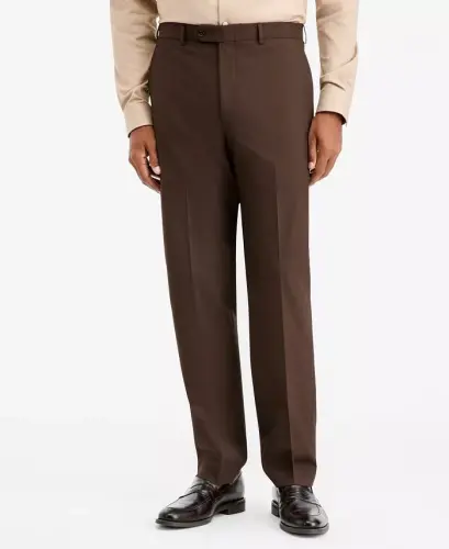 Men's Classic Fit Performance Dress Pants - Tobacco - 5