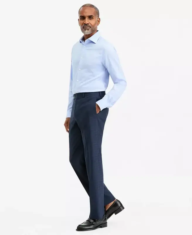 Men's Classic Fit Performance Dress Pants - Navy - 2