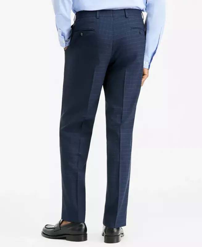 Men's Classic Fit Performance Dress Pants - Navy - 5