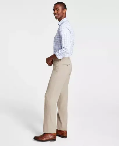 Men's Classic Fit Performance Dress Pants - Tan 
