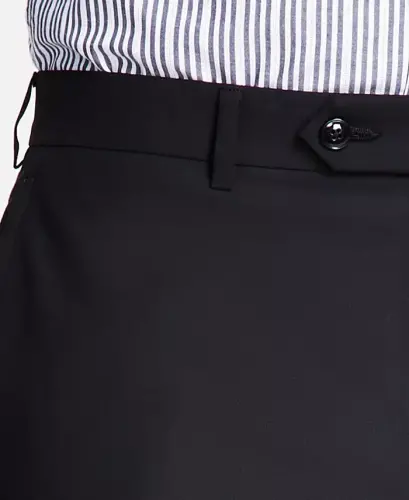 Men's Classic Fit Performance Dress Pants - Black - 5