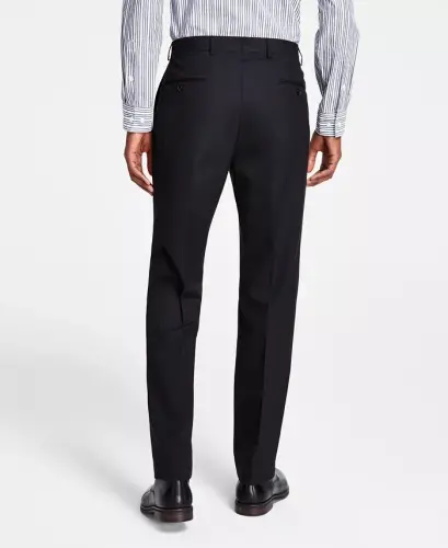 Men's Classic Fit Performance Dress Pants - Black - 3
