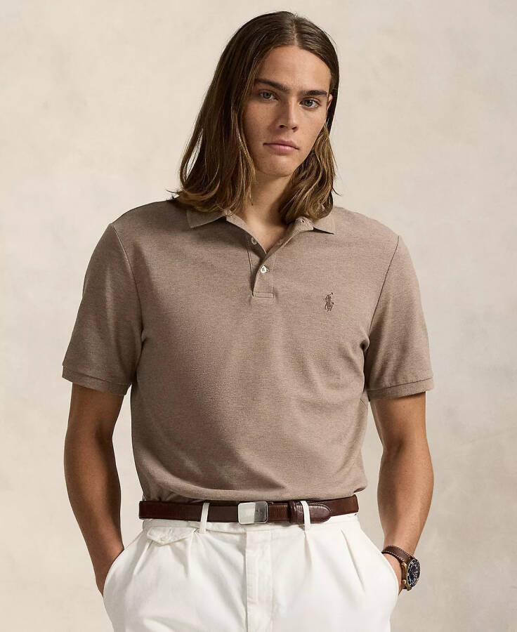 Men's Classic-Fit Stretch Mesh Polo Shirt - 1