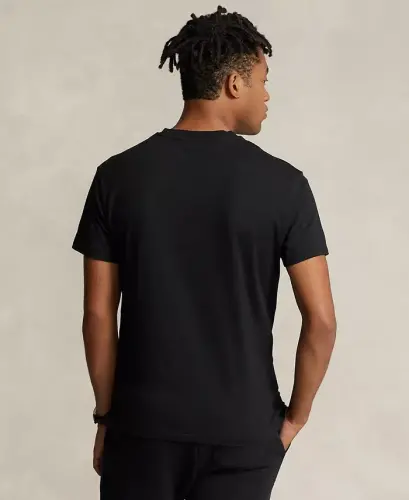 Men's Classic-Fit V-Neck T-Shirt - Black - 4