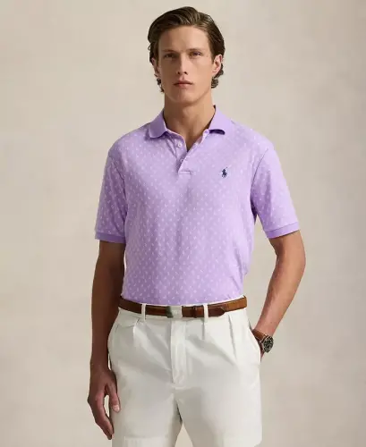 Men's Classic-Fit Soft Cotton Polo Shirt - 1