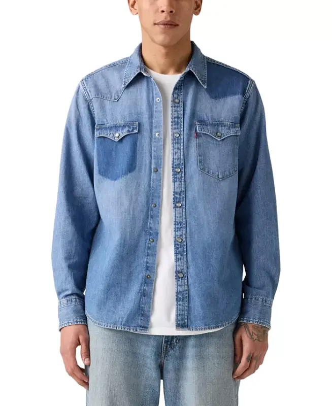 Men's Classic-Fit Western Shirt - The Vanisher - LEVI'S