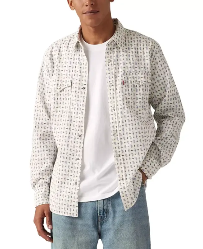 Men's Classic Standard Fit Western Shirt - LEVI'S