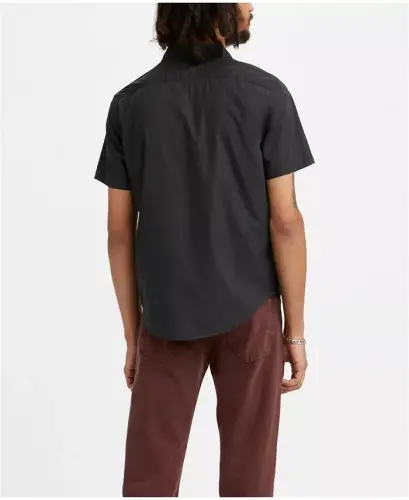 Men's Classic Pocket Short-Sleeve Shirt - Jet Black - LEVI'S (1)