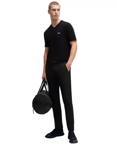 Men's Contrast Logo Regular-Fit T-Shirt - HUGO BOSS (1)