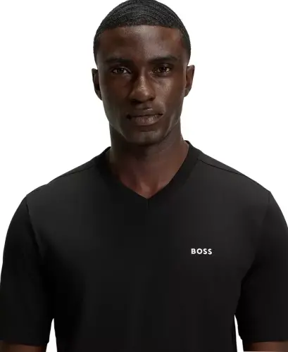 Men's Contrast Logo Regular-Fit T-Shirt - 6