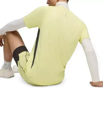 Men's Run Velocity T-Shirt-Gold Moon - PUMA (1)