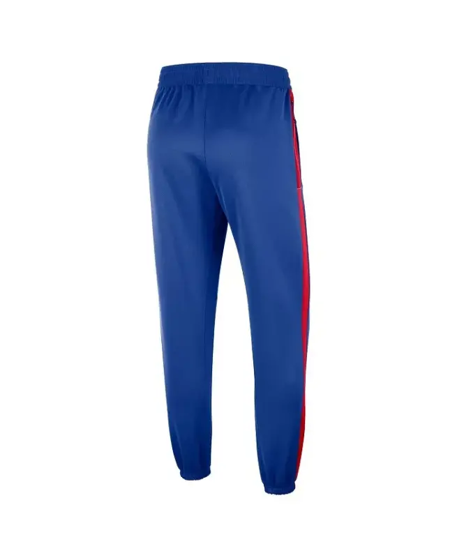 Men's Royal Philadelphia 76ers Authentic Showtime Performance Pants - Royal - 3