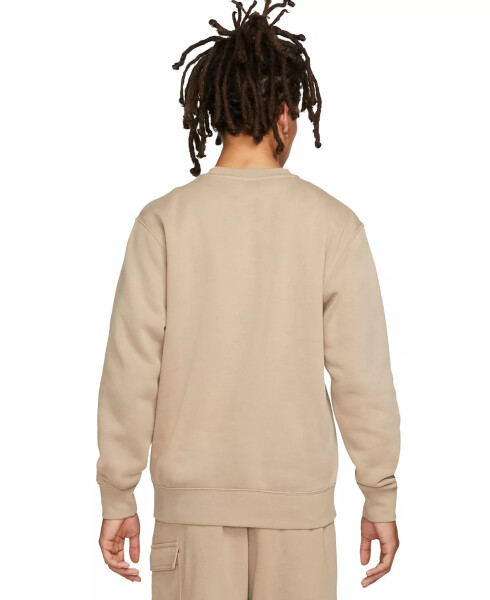 Erkek Kulüp Polar Sweatshirt Khaki/Beyaz - 2