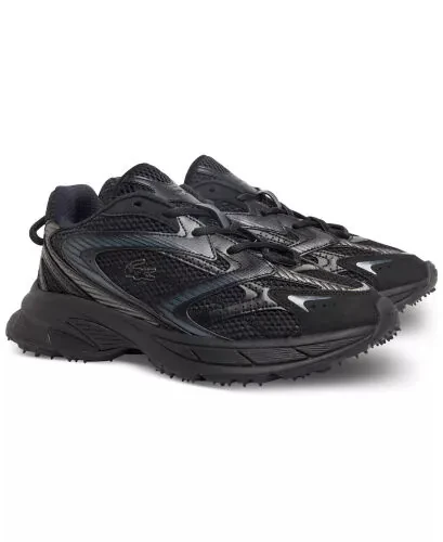 Men's L003 Neo Shot Sneaker-Black/Black - Lacoste