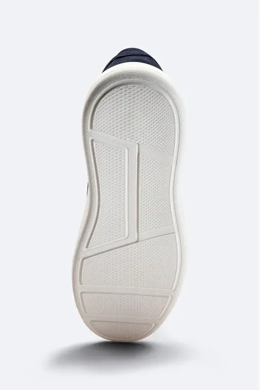 Erkek Lacivert %100 Süet Esnek Taban Hafif Casual Ayakkabı B008002-Lacivert - 5