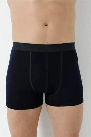 Erkek Lacivert Bambu Boxer 3'lü Paket - 17
