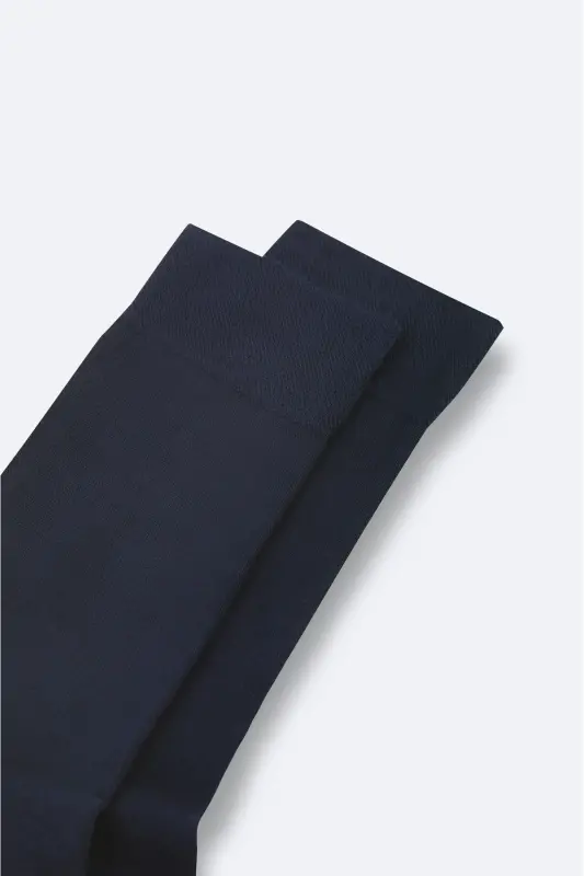 Erkek Lacivert Bambu Soket Çorap B008505 - Lacivert - 3