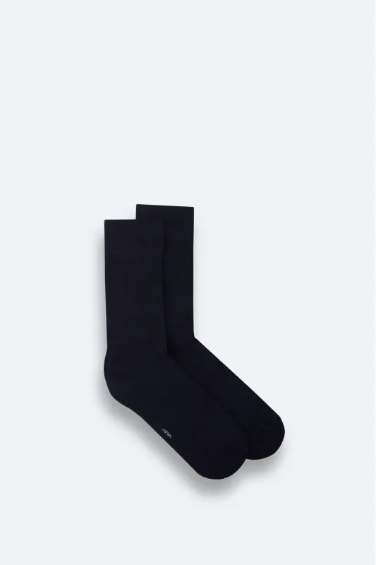Erkek Lacivert Bambu Soket Çorap B008505-Lacivert - 2
