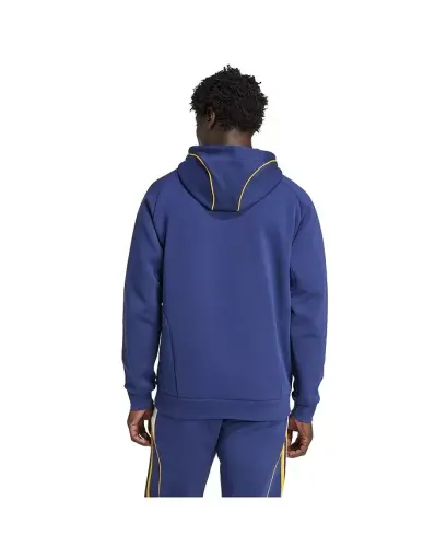 Men's Navy LA Galaxy 2025 Travel Pullover Hoodie - Navy - 5