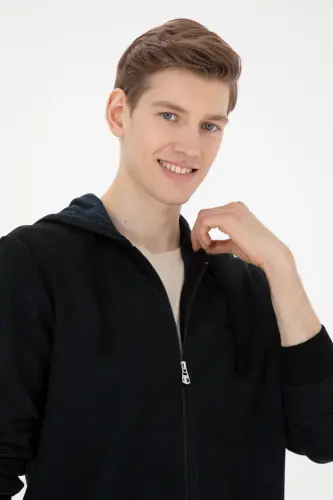 Erkek Lacivert Triko Hırka 50271075-VR033-164809 - U.S. POLO ASSN. (1)