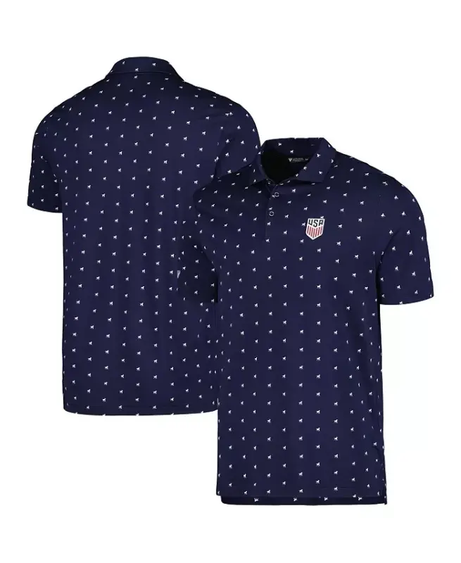 Men's Navy USMNT Rover Polo - Navy - LEVELWEAR