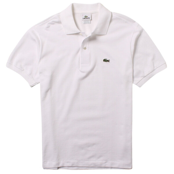 Erkek Lacoste Beyaz Klasik Fit Polo - 2XL - 3