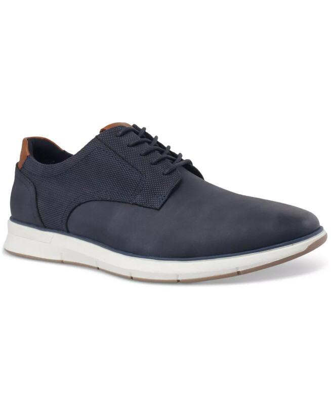Men's Landan Lace-Up Sneakers, Created for Modazone-Navy - 1