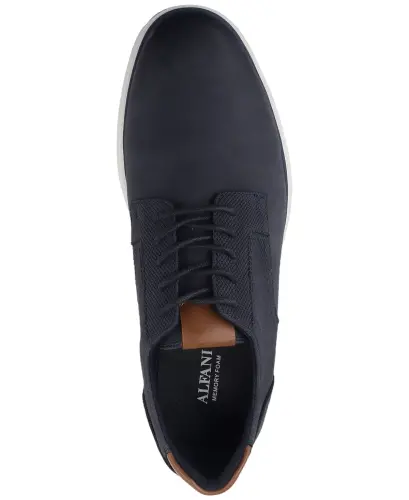 Men's Landan Lace-Up Sneakers, Created for Modazone-Navy - 4