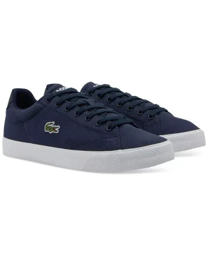 Men's Lerond Low-Profile Sneaker-Navy/White - Lacoste