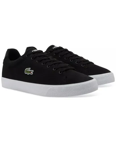Men's Lerond Low-Profile Sneaker-Black/White - Lacoste