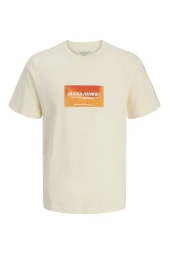 Erkek Logolu Baskılı T-shirt Sarı - Sarı-Sweet - 2