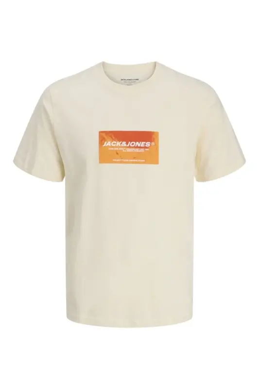 Erkek Logolu Baskılı T-shirt Sarı - Sarı-Sweet - 2